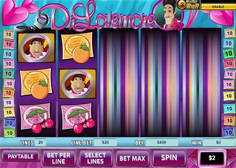 dr lovemore slot game  It is a little world of love among different video slots free spins! Special visual and sound effects let players feel themselves in the real secret place